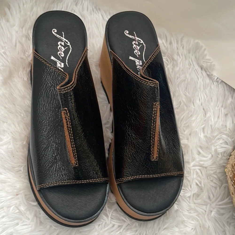Free People Gabriela Platform Wedge Sandal - Picture 3 of 7